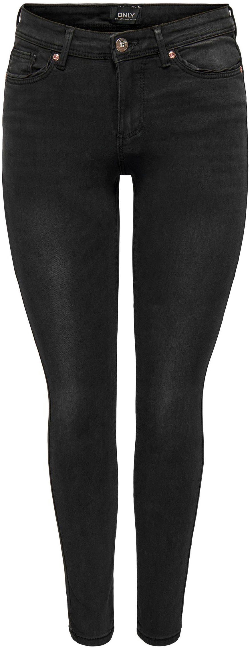 ONLY Skinny-fit-Jeans ONLWAUW MID SK BJ1097. Reduzierter Preis € 22,99. Unverbindliche Preisempfehlung € 34,99