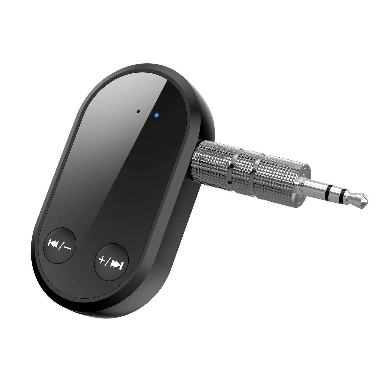 Bolwins E25C Bluetooth 5.0 Audio Empfänger AUX 3,5mm TF Slot Auto Adapter MP3 Audio-Adapter 3,5 mm Klinkenstecker, AUX Standard zu 3,5 mm Klinkenbuchse, kompatibel mit Audioeingängen, 0 cm, Bluetooth 5.0, TF-Karte, Freisprechen, kompakt, Plug&Play Design