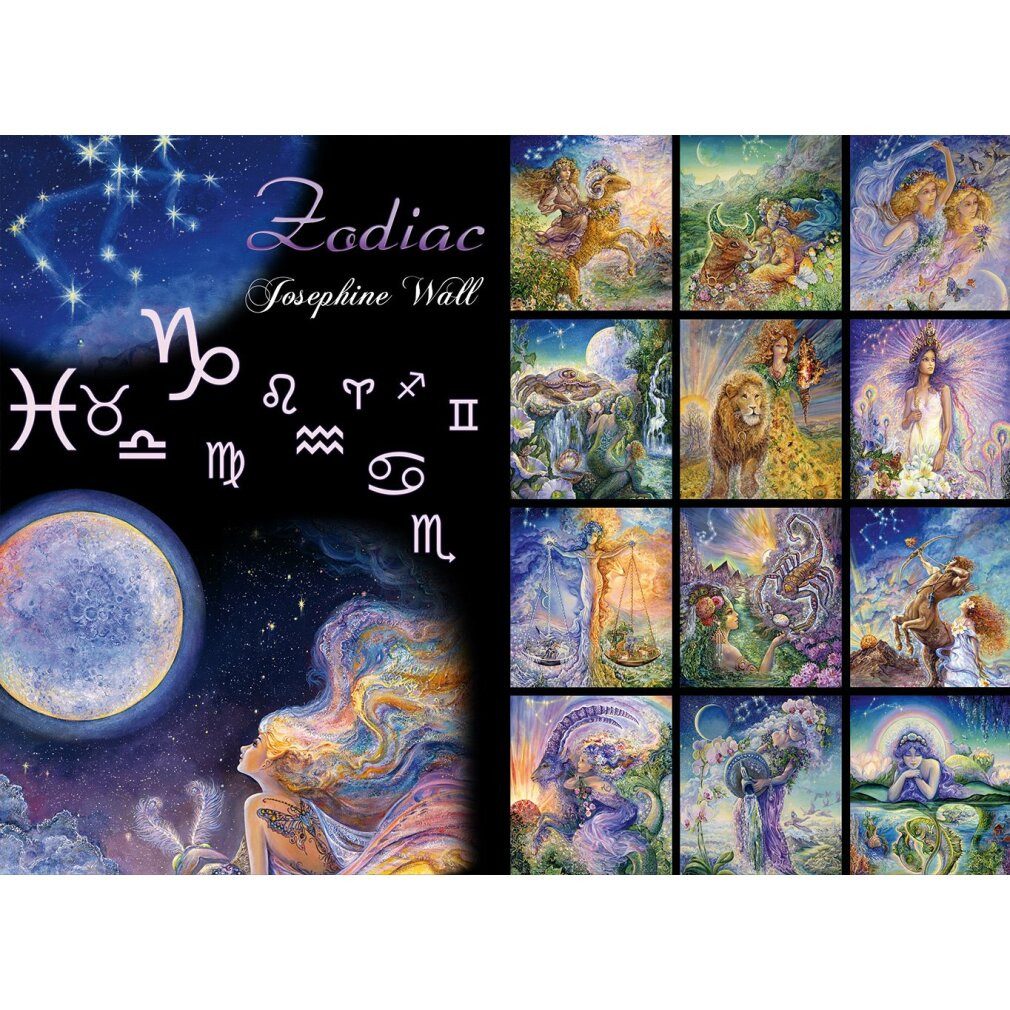 BLUEBIRD Puzzle BLUEBIRD Tierkreiszeichen Puzzle 3000 Teile, Puzzleteile