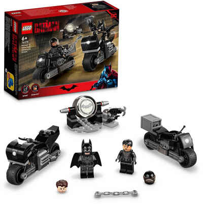 LEGO® Konstruktionsspielsteine »Batman™ & Selina Kyle™: Verfolgungsjagd auf dem Motorrad (76179)«, (149 St), LEGO® DC