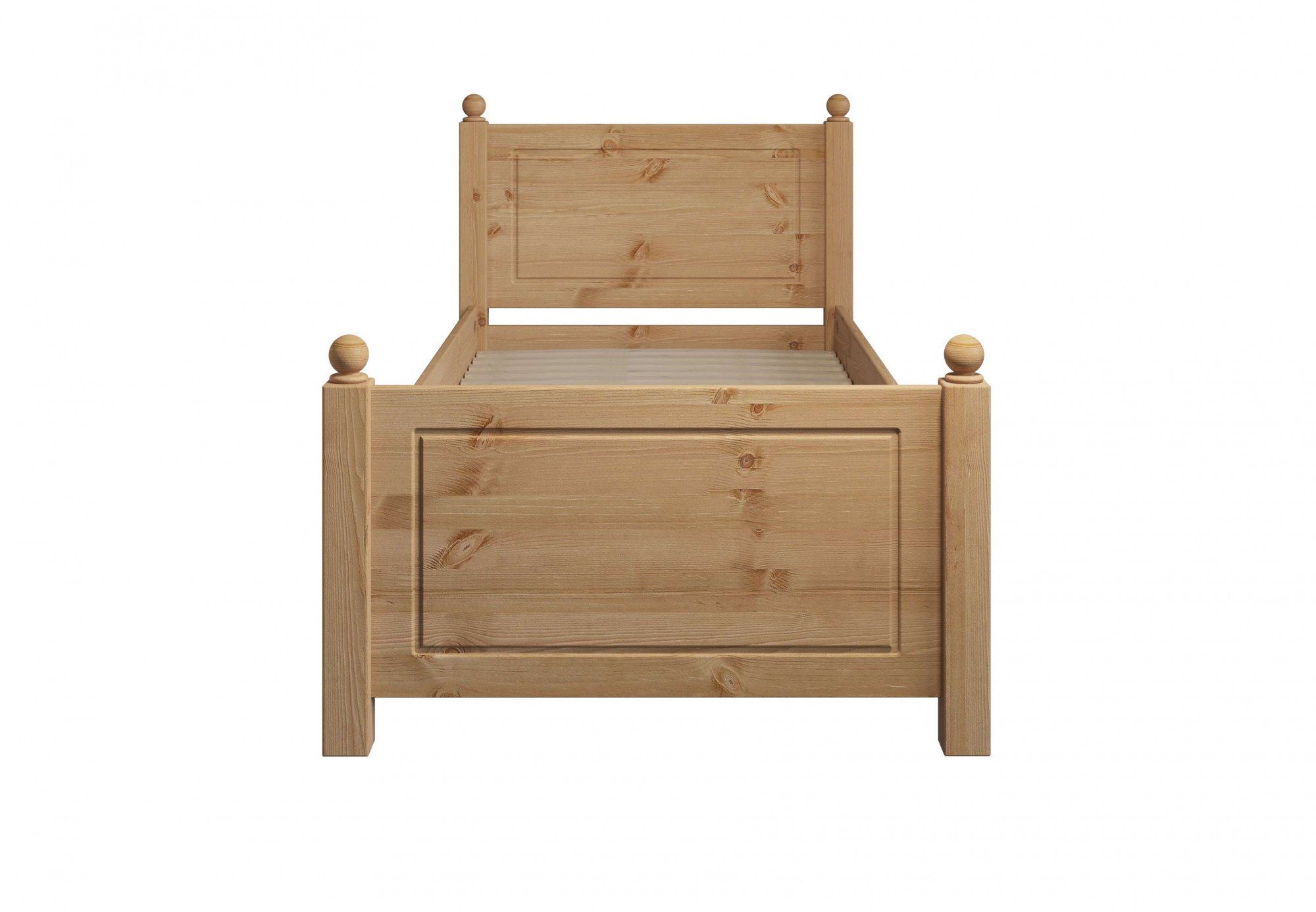 OTTO home Massivholzbett Mila, hohe Belastbarkeit Jugendbett,! FSC® zertifiziertes Massivholz (Breite/Belastbarkeit 180cm/220 KG, 140cm/180 KG, 90cm/=120 KG), a – Bild 5 von 5