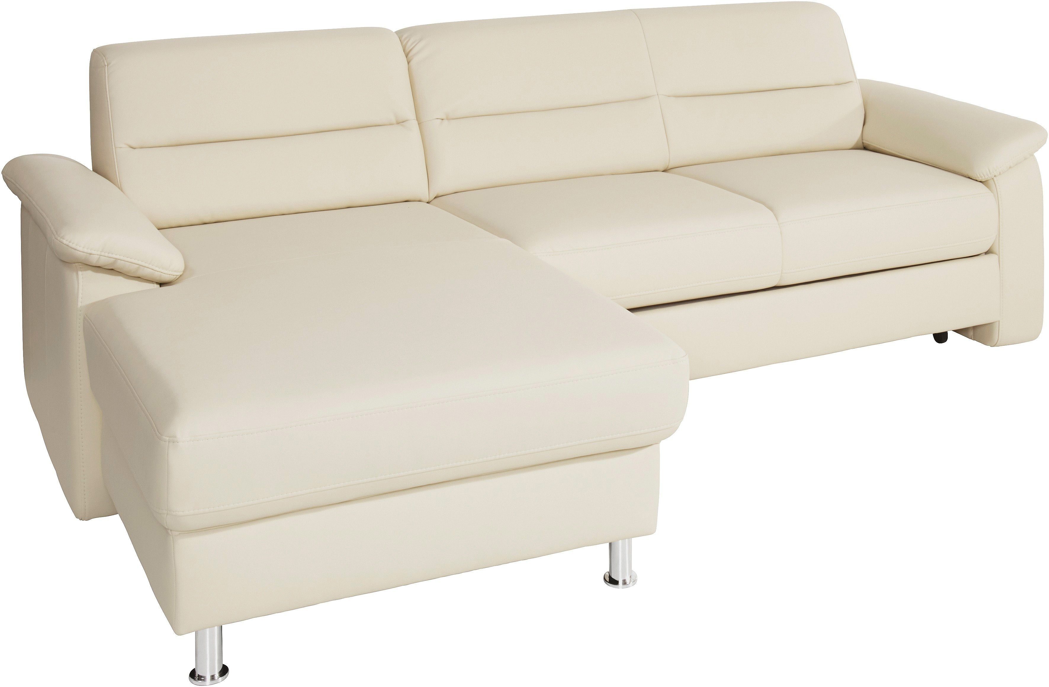 sit&more Ecksofa Ascara L-Form, inklusive Boxspring/Federkern-Polsterung, günstig online kaufen