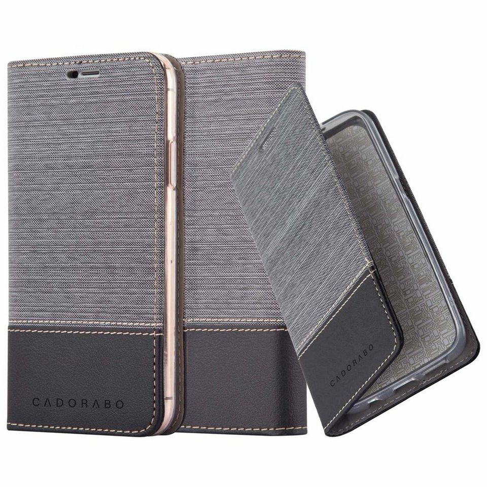 Cadorabo Handyhülle »Jeans Book«, Hülle für Apple iPhone 13 PRO Klappbare Handy Schutzhülle Cadorabo Handyhülle »Jeans Book«, Hülle für Apple iPhone 13 PRO Klappbare Handy Schutzhülle