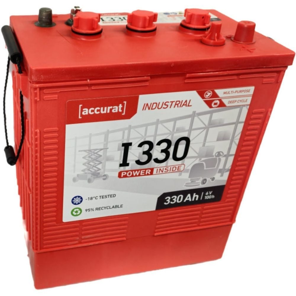 accurat Accurat Industrial I330 6V 330Ah Batterie Batterie, (6 V)
