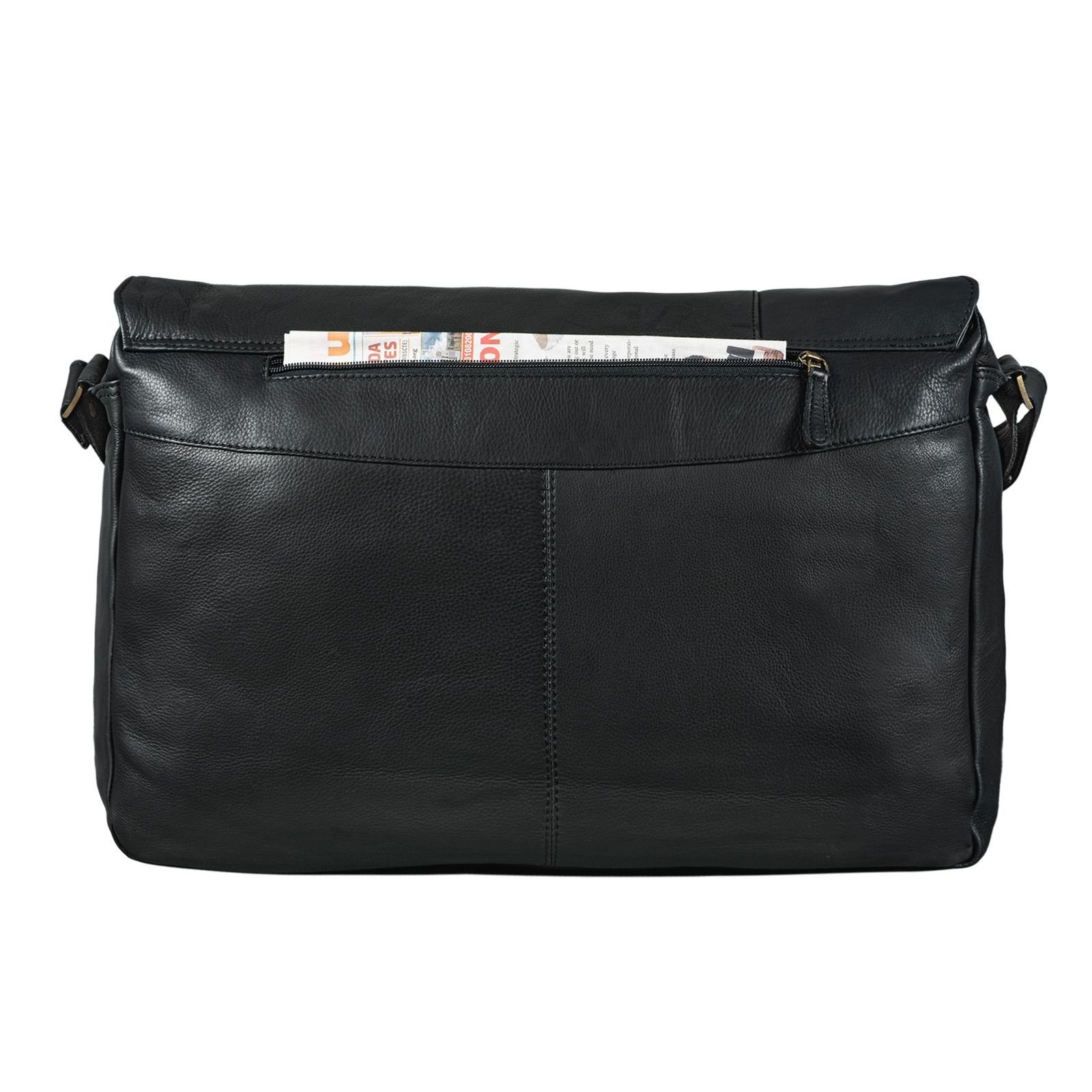 STILORD Laptoptasche "Maximus" XXL Ledertasche mit Laptopfach 17 - 21 Zoll f. Herren – Bild 5 von 5