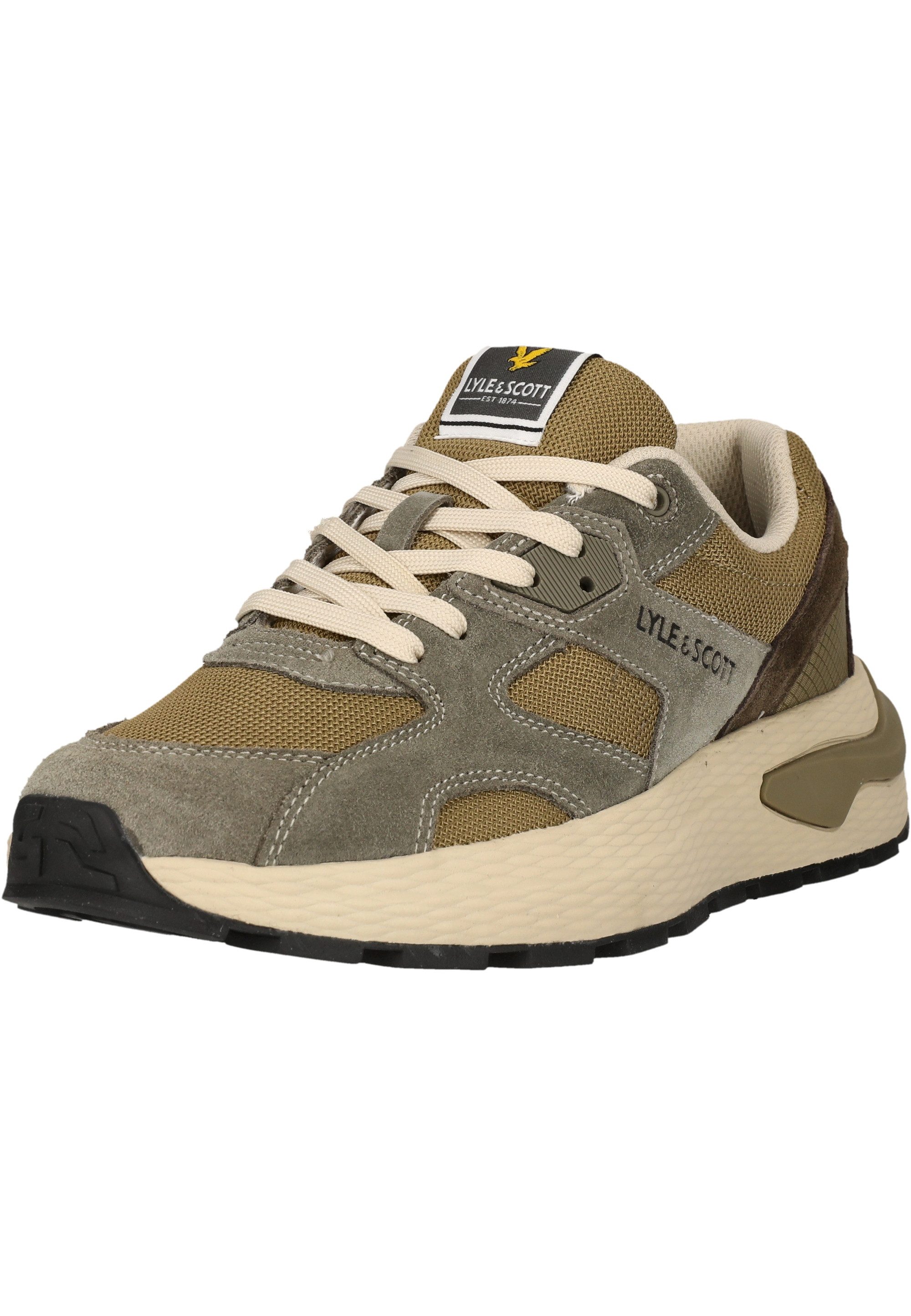 Lyle & Scott Logan Sneaker mit geformter, hochelastischer Innensohle