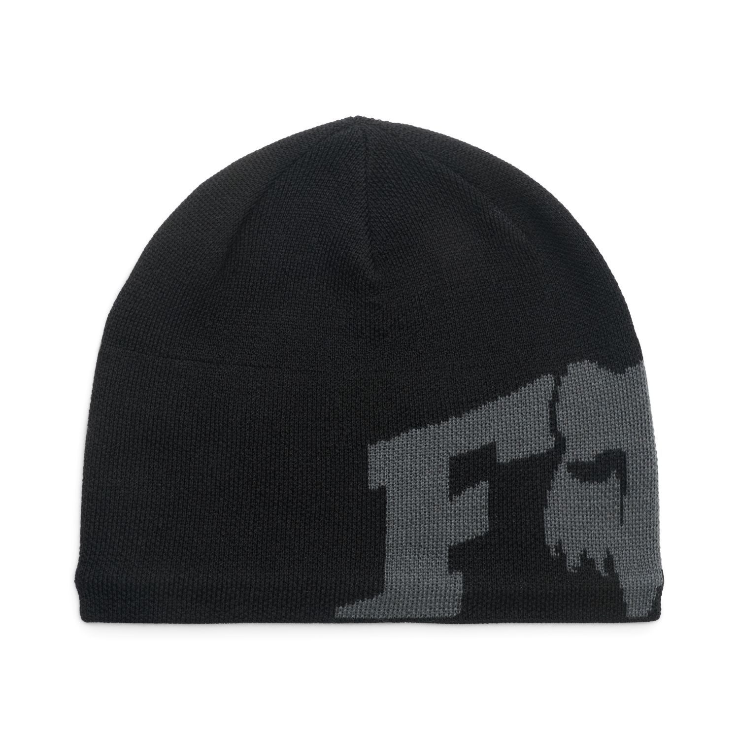 Fox Racing Bommelmütze Fox Racing F Head X Jacquard Beanie Mütze Schwarz