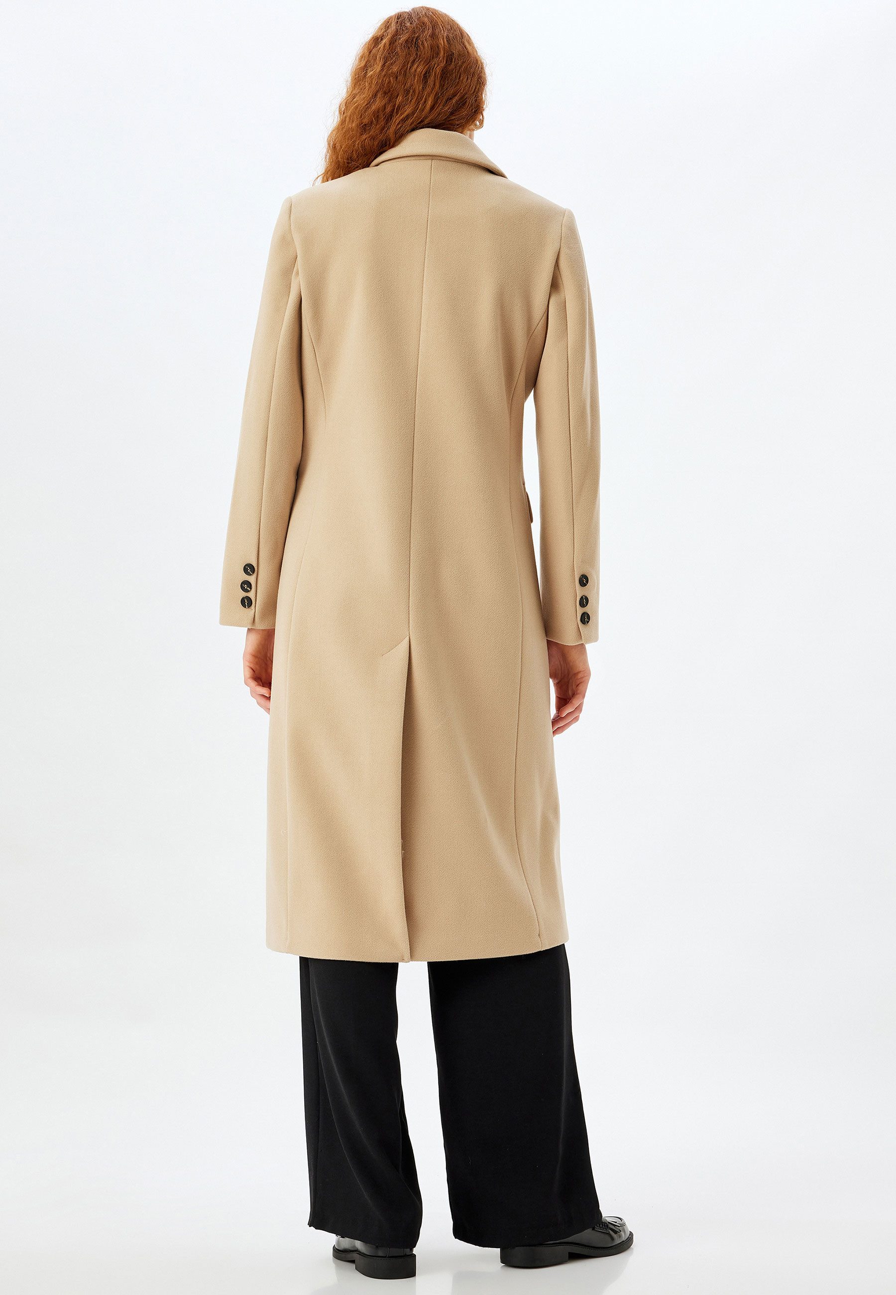 Koton Langmantel Regular Jacket Kragen