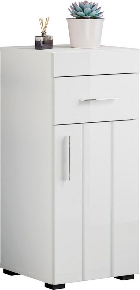 welltime Hochschrank Triest Breite 36 cm, Maße (B/T/H): 36/32/80 cm