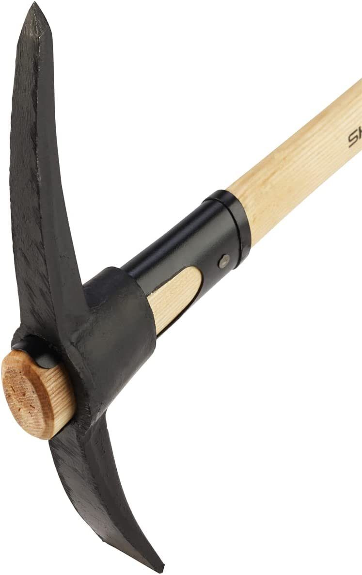 2,5 Kg Spitzhacke / Kreuzhacke Mit Holzstiel – Ga Produktbild-Vorschau 1