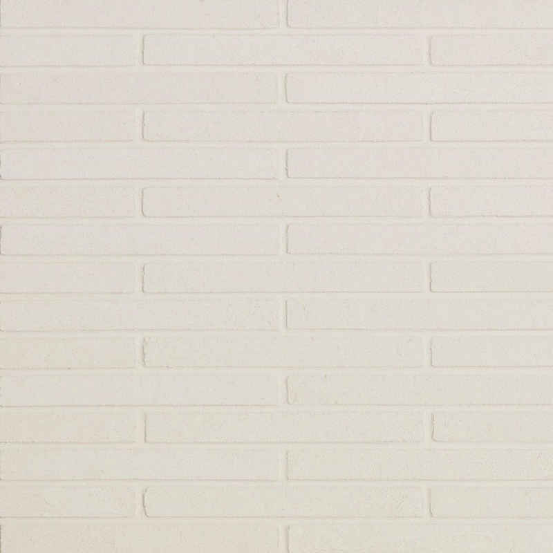 Elabrick Verblender Paris, BxL: 37x4 cm, weiß, für Außen- und Innenbereich, 1 m²
