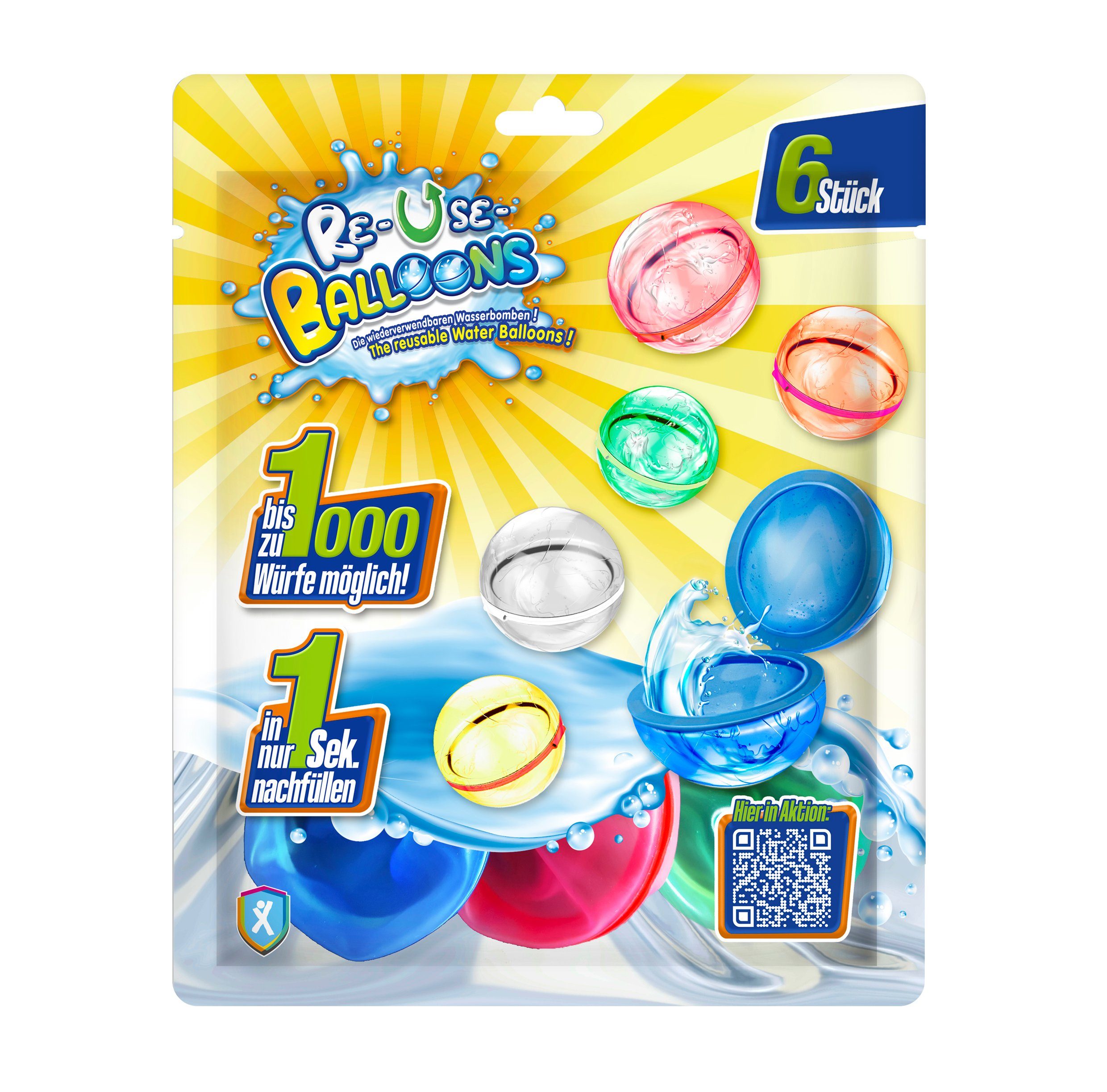 XTREM toys & sports Wasserspiel Re-Use-Balloons, günstig online kaufen