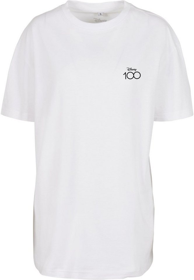 Merchcode T-Shirt Damen Ladies Disney 100 Girl Gang Tee (1-tlg), Stylisches  T-Shirt aus angenehmer Baumwollmischung