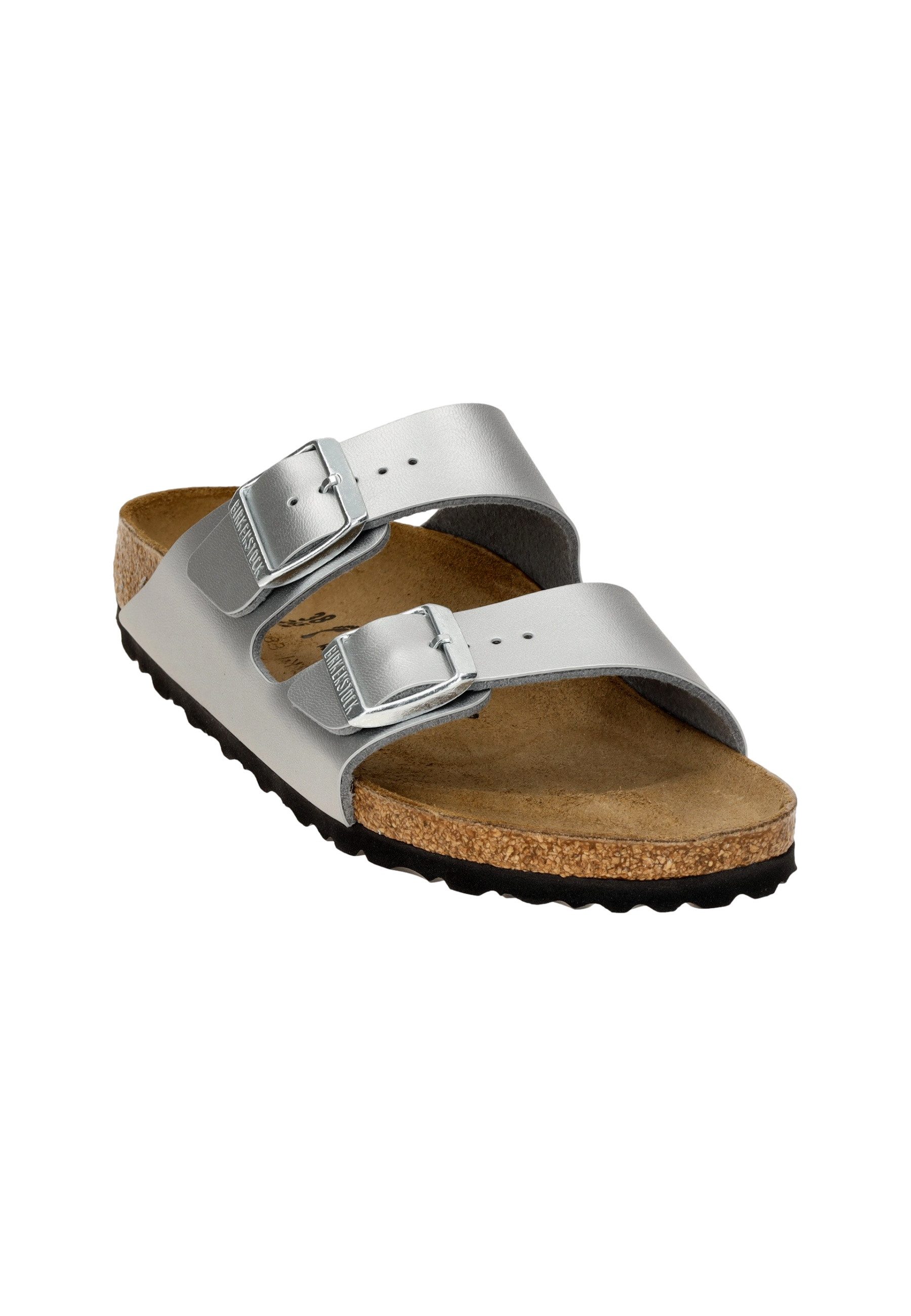 Birkenstock Pantolette Arizona BF Silver Pantolette günstig online kaufen