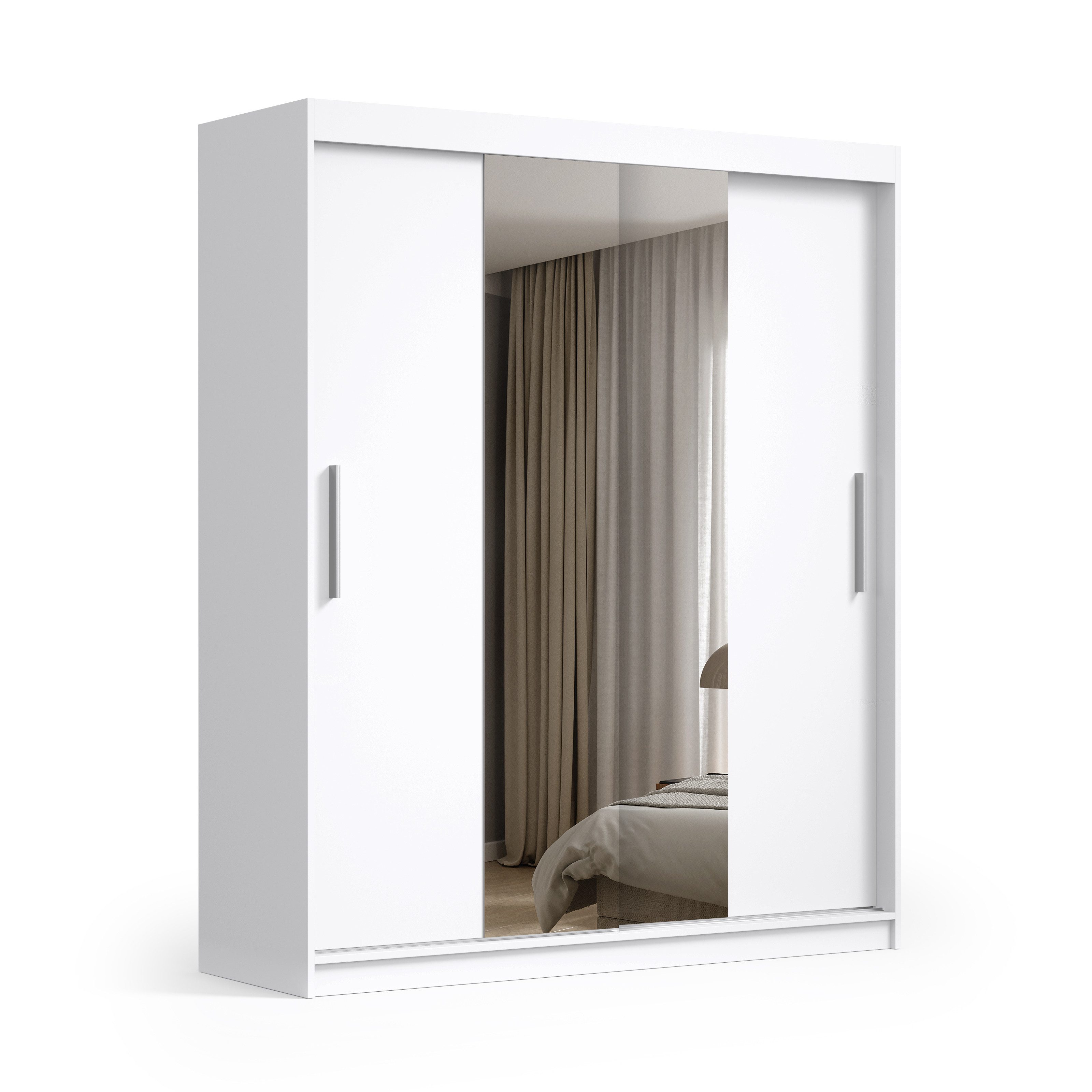 Beautysofa Kleiderschrank KATRINA Breite: 180 cm günstig online kaufen