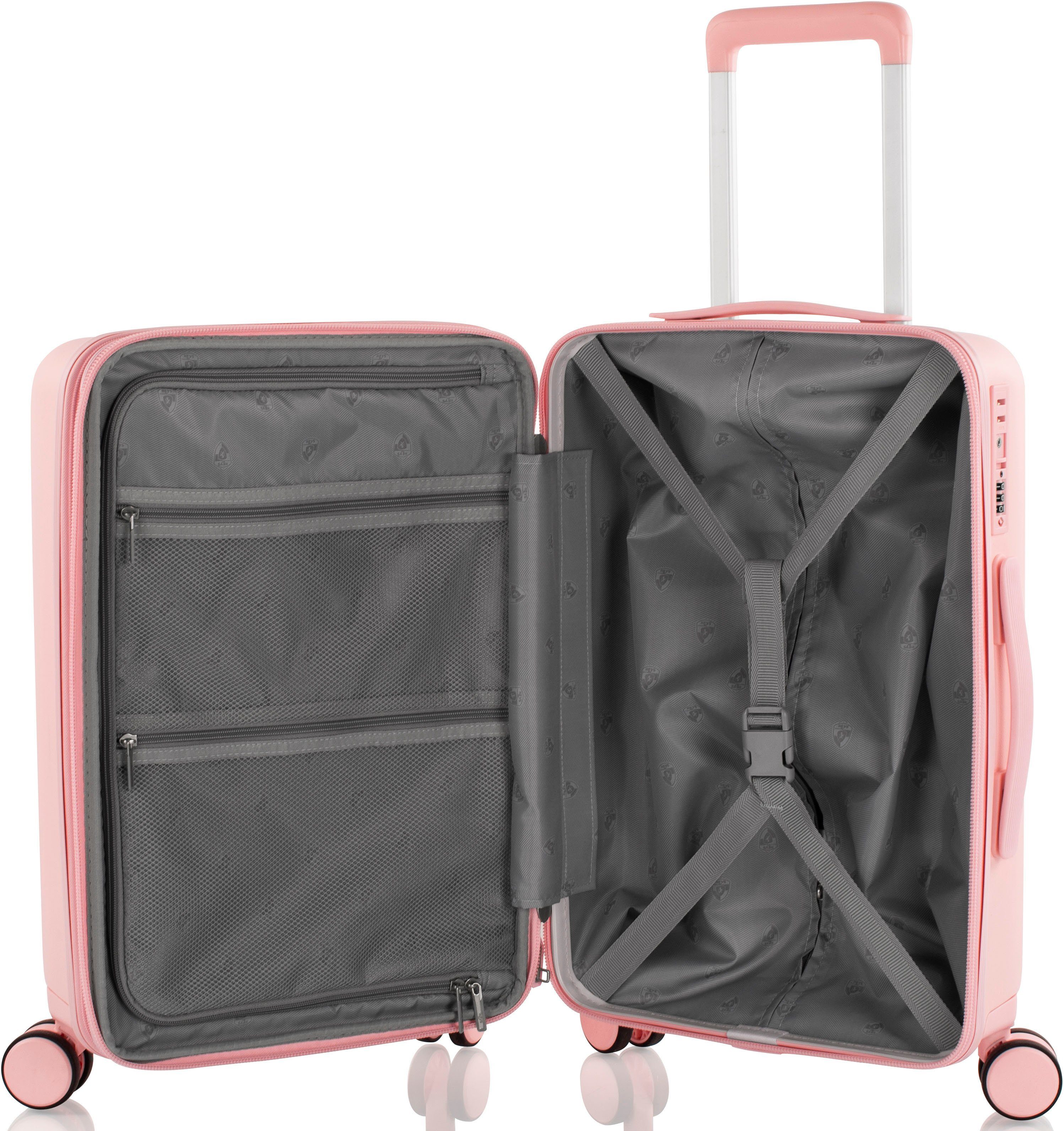 Heys Hartschalen-Trolley 4 blush Pastel, Rollen cm, 53