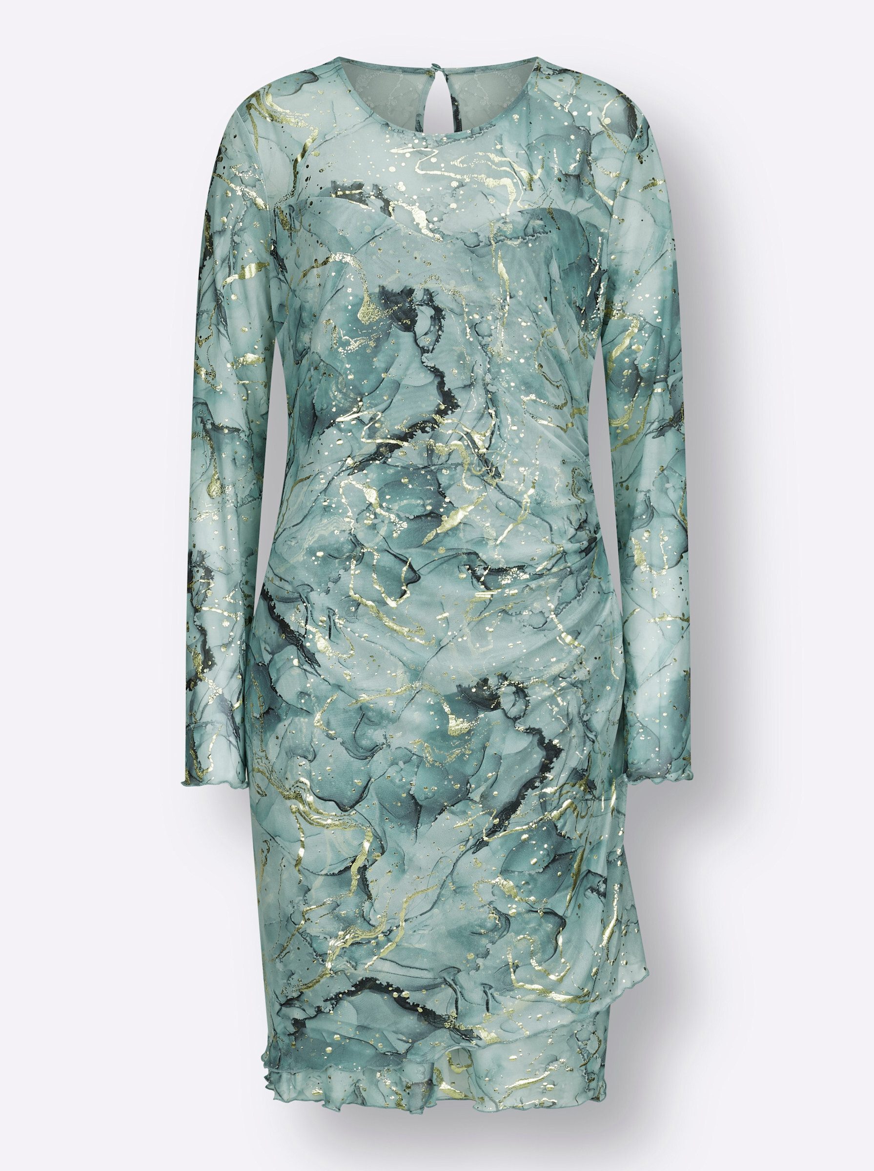 creation L Etuikleid Druckkleid .