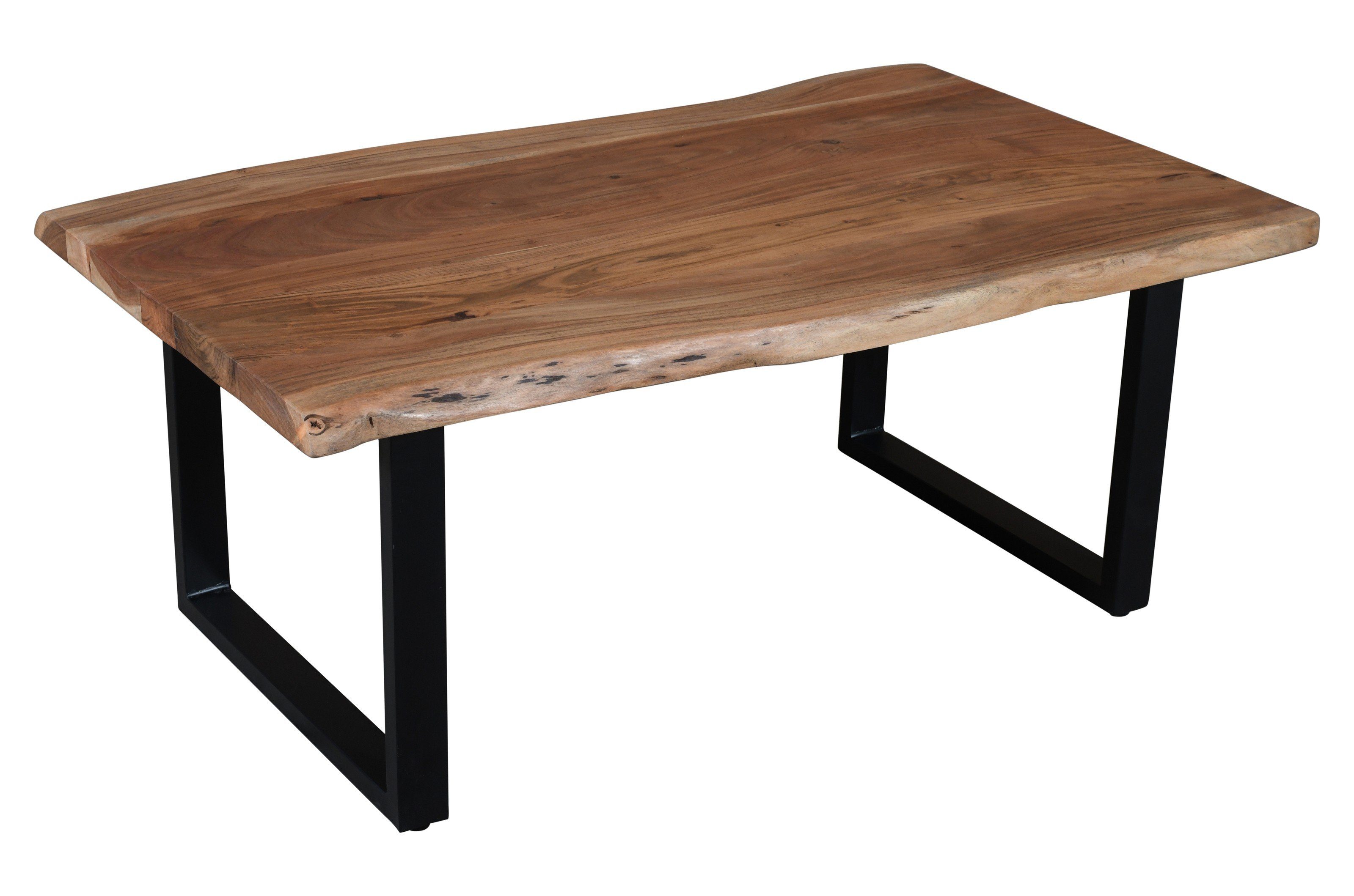 Couchtisch Massivholz Akazie, B/H/T 110x45x65 cm