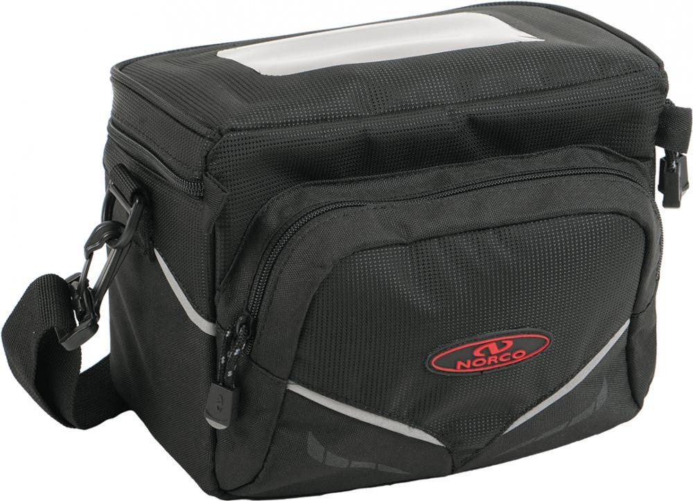 Fahrradtasche Norco Lenkertasche Utah schwarz Größe 23x17x15cm 5l