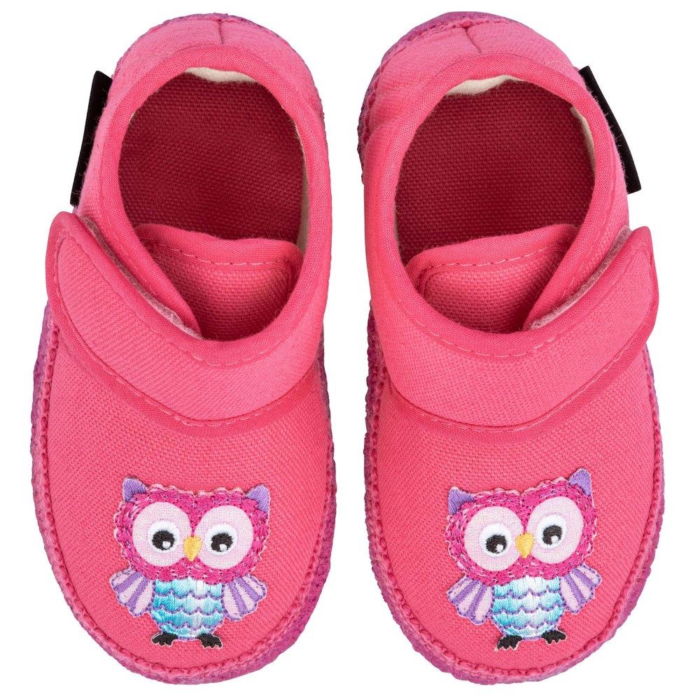 Nanga Eulilli Baby Hausschuh Lauflerner Klett Hausschuh