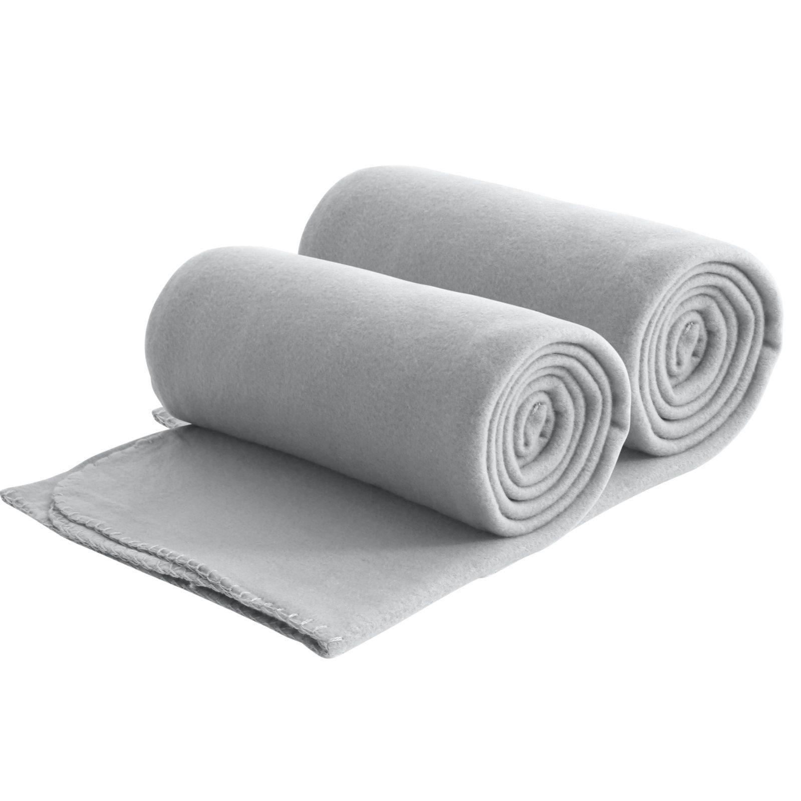 Wohndecke 2er Set eco-line Fleecedecke ca. 130x160, wometo, OEKO-TEX®, 100% günstig online kaufen