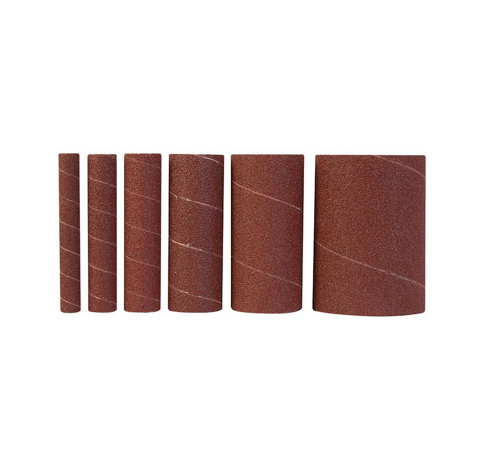 Thumbnail - Schleifpapier 6 x Schleifhülsen 115mm Set K80 13-76mm TSS80G