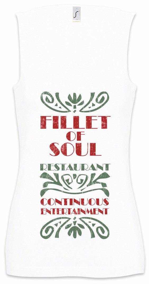Tanktop Fillet Of Soul Restaurant Ärmelloses Damen T-Shirt James Sign Logo