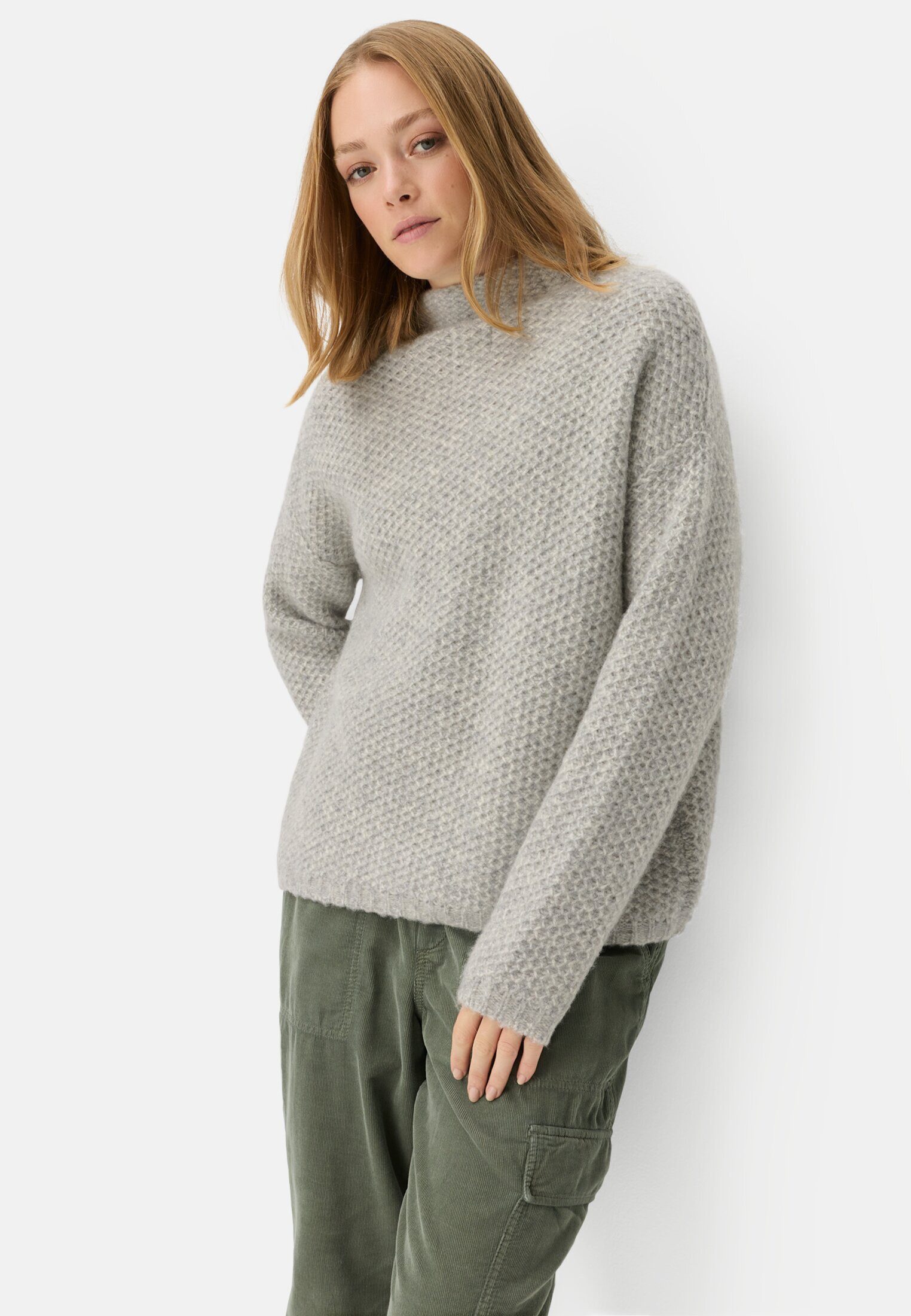camel active Pullunder mit Stehkragen Langarm