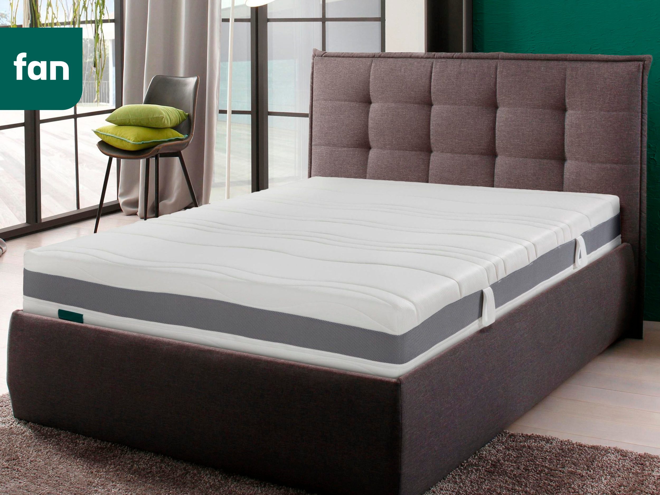 Taschenfederkernmatratze ProVita First Class T- BESTSELLER-Matratze, Top-Preis/Leistung, fan, 24 cm hoch, Über 1600 5-Sterne-Bewertungen, Matratze in 90x200 cm, 140x200 cm