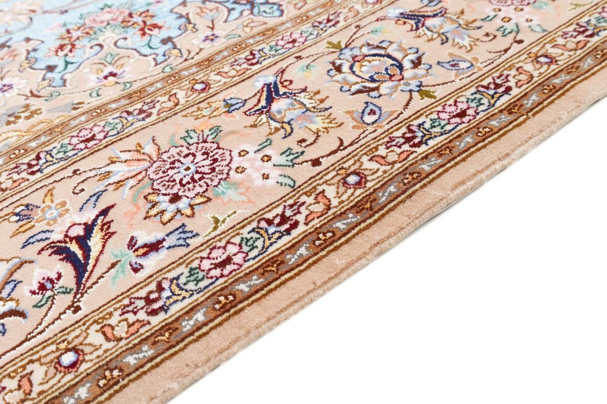 Seidenkette Handgeknüpfter Orientteppich, Nain Orientteppich 6 Höhe: mm Trading, rechteckig, Isfahan 128x200