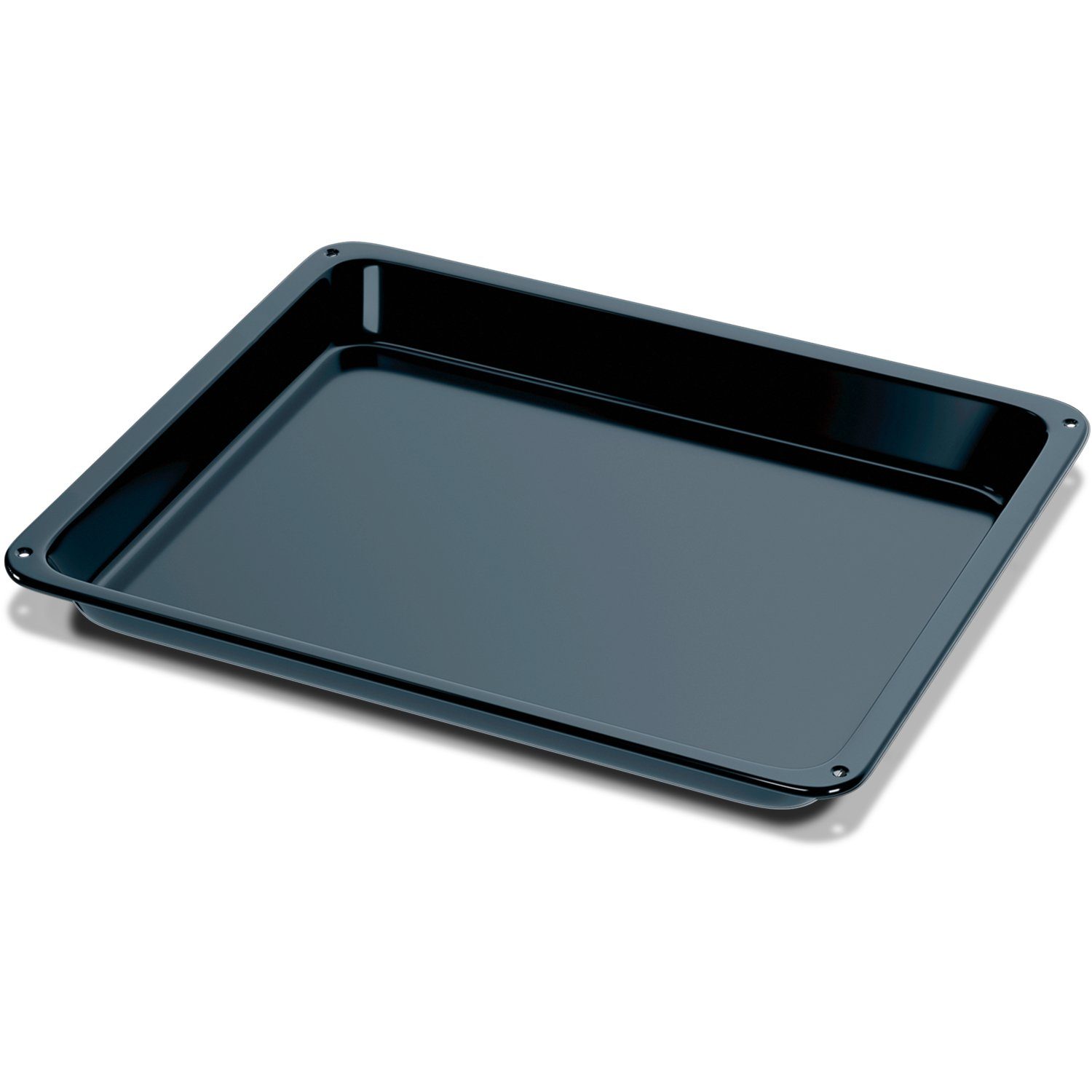 VIOKS Backblech Fettpfanne Ersatz für AEG 14002469802/3, emailliert, hoch 466x385x38mm für Backofen