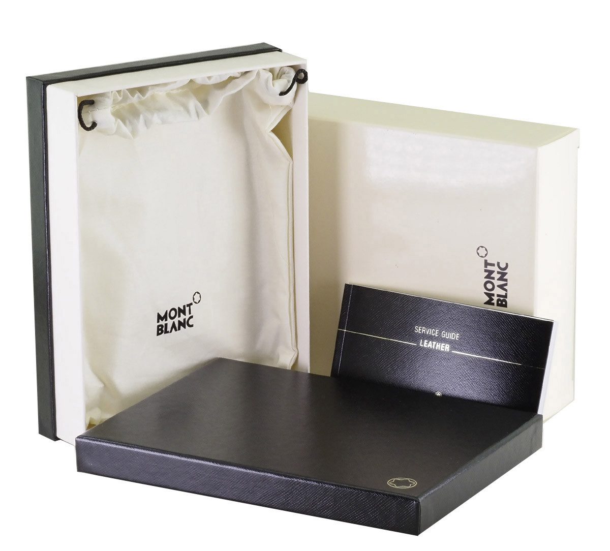 MONTBLANC Geldbörse Meisterstück MB 107611 Leder Brieftasche Geldbörse, mit Montblanc Prägung