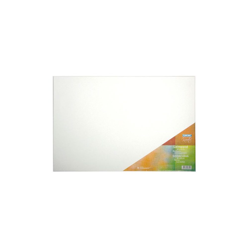 Stylex Keilrahmen Keilrahmen 40 x 60cm, 100% Baumwollegewebe grundiert