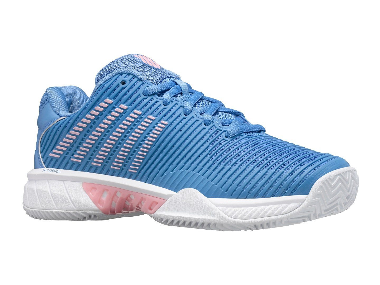 Hypercourt Express 2 Clay/Sandplatz hellblau Damen Tennisschuh