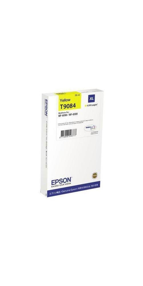 Epson Tintenpatrone Originalzubehör T9084 ca. 4.000 Seiten gelb 39ml Tintenpatrone