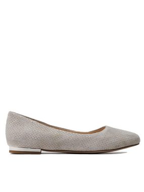 Caprice Ballerinas 9-22144-20 Lt Grey Dots 212 Ballerina