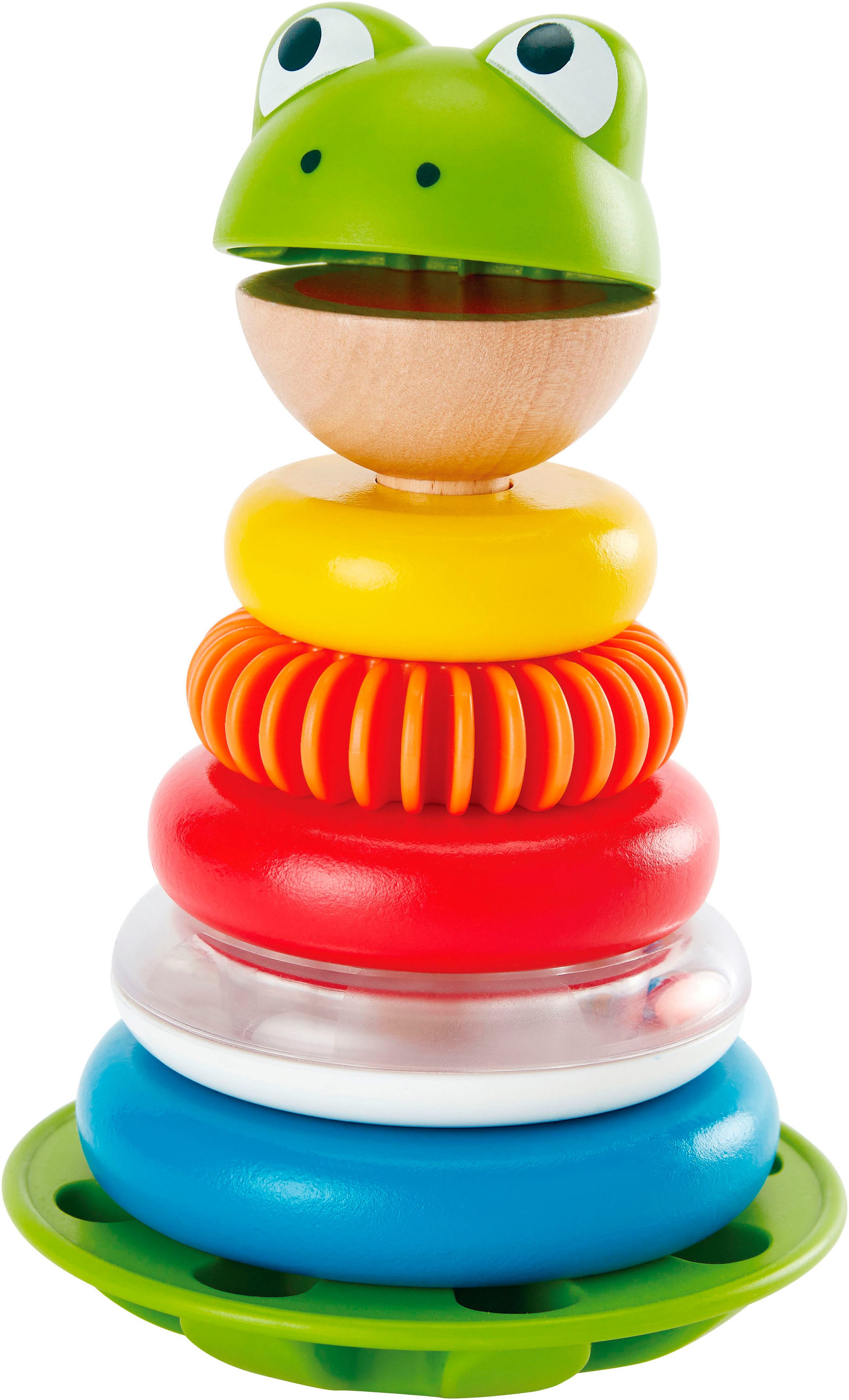 Hape Stapelspielzeug Stapel Frosch