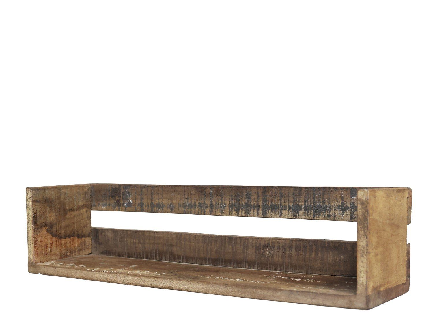 Wandregal Chic Antique Grimaud Wamdregal massiv H14/L60/B15 cm natur