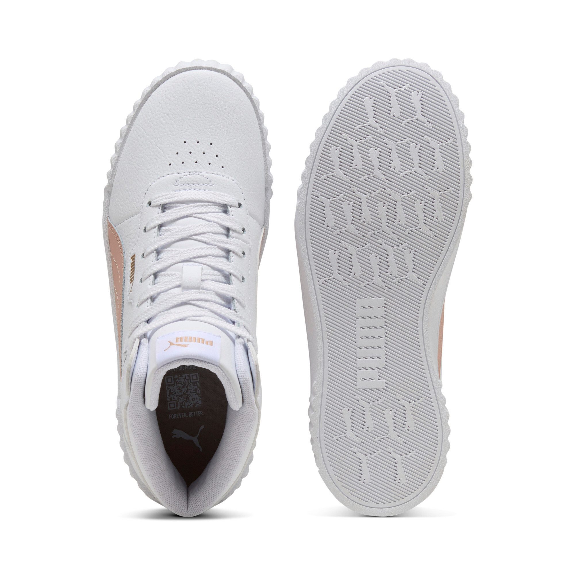 PUMA CARINA 3.0 MID Sneaker knöchelhoher Schnitt, Schnürung, nicht herausnehmbare Innensohle