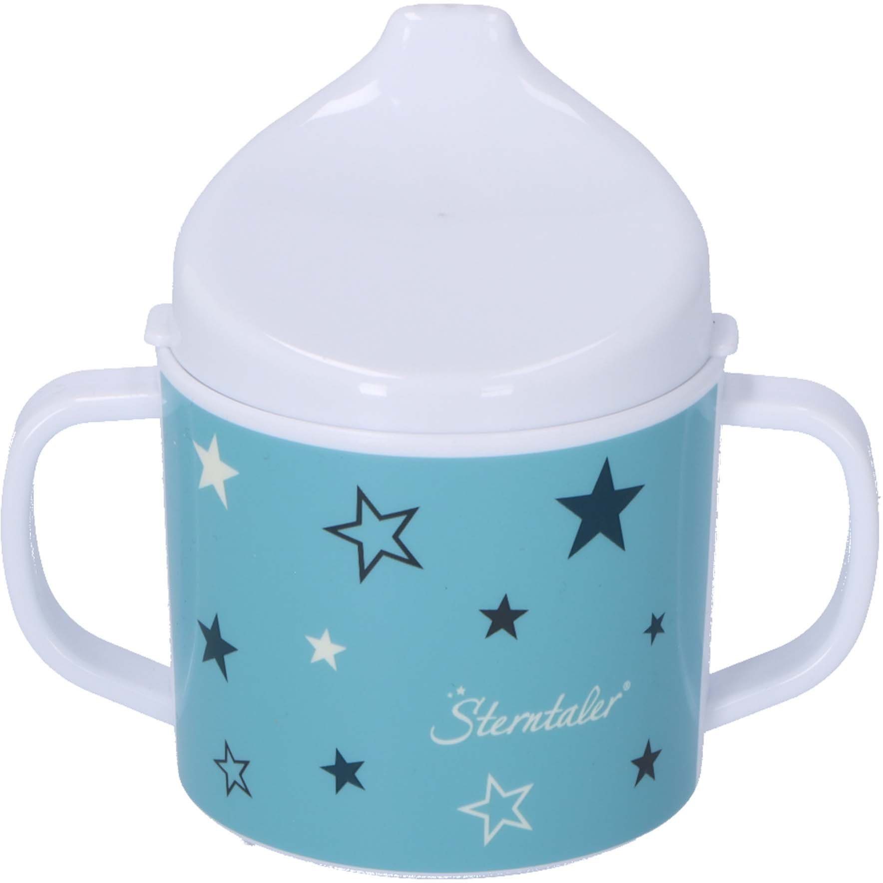 Sterntaler® Henkeltasse Polypropylen, Kinderbecher Elia, Eisbär Silikon