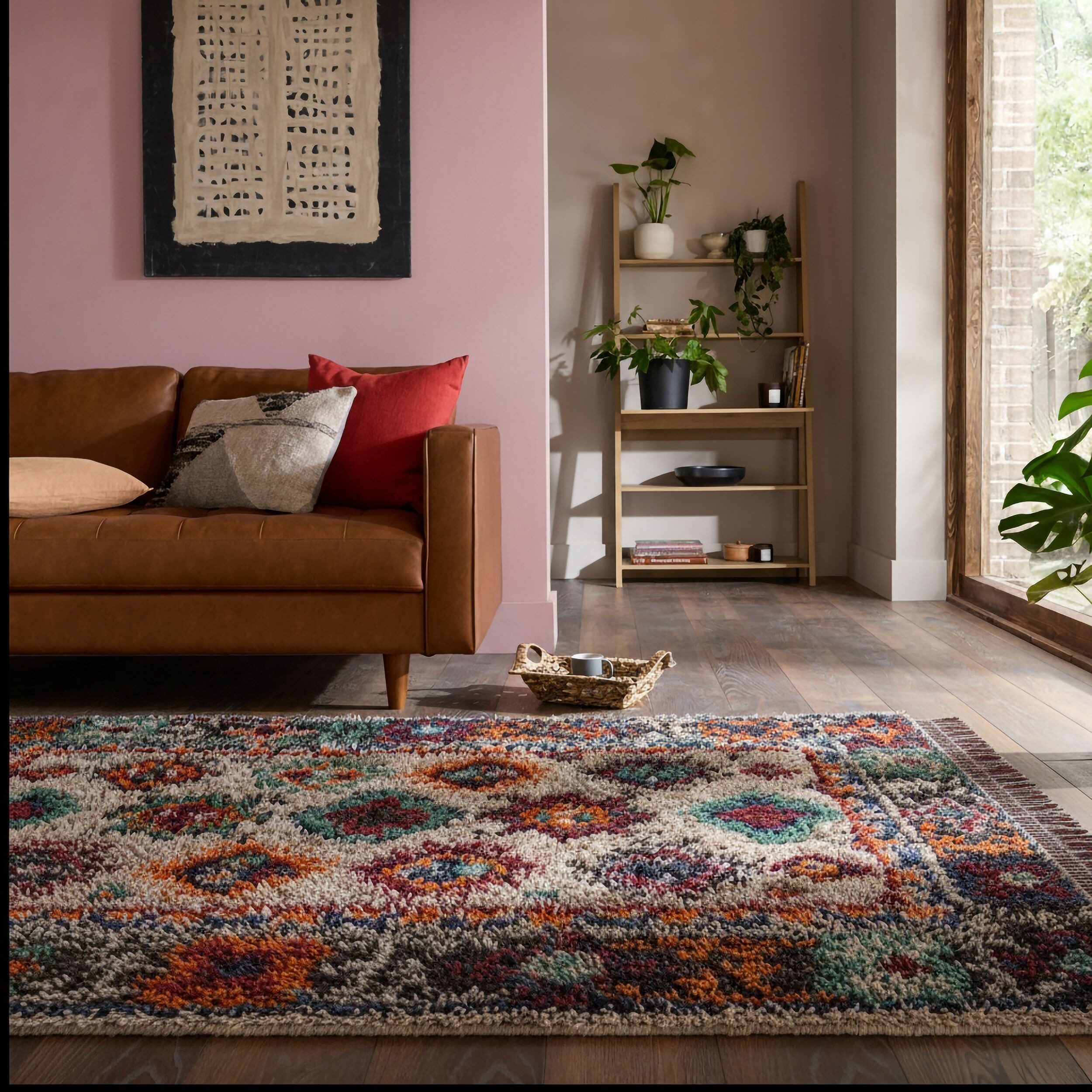 FLAIR RUGS Teppich LIA SHAGGY, rechteckig, Höhe: 30 mm