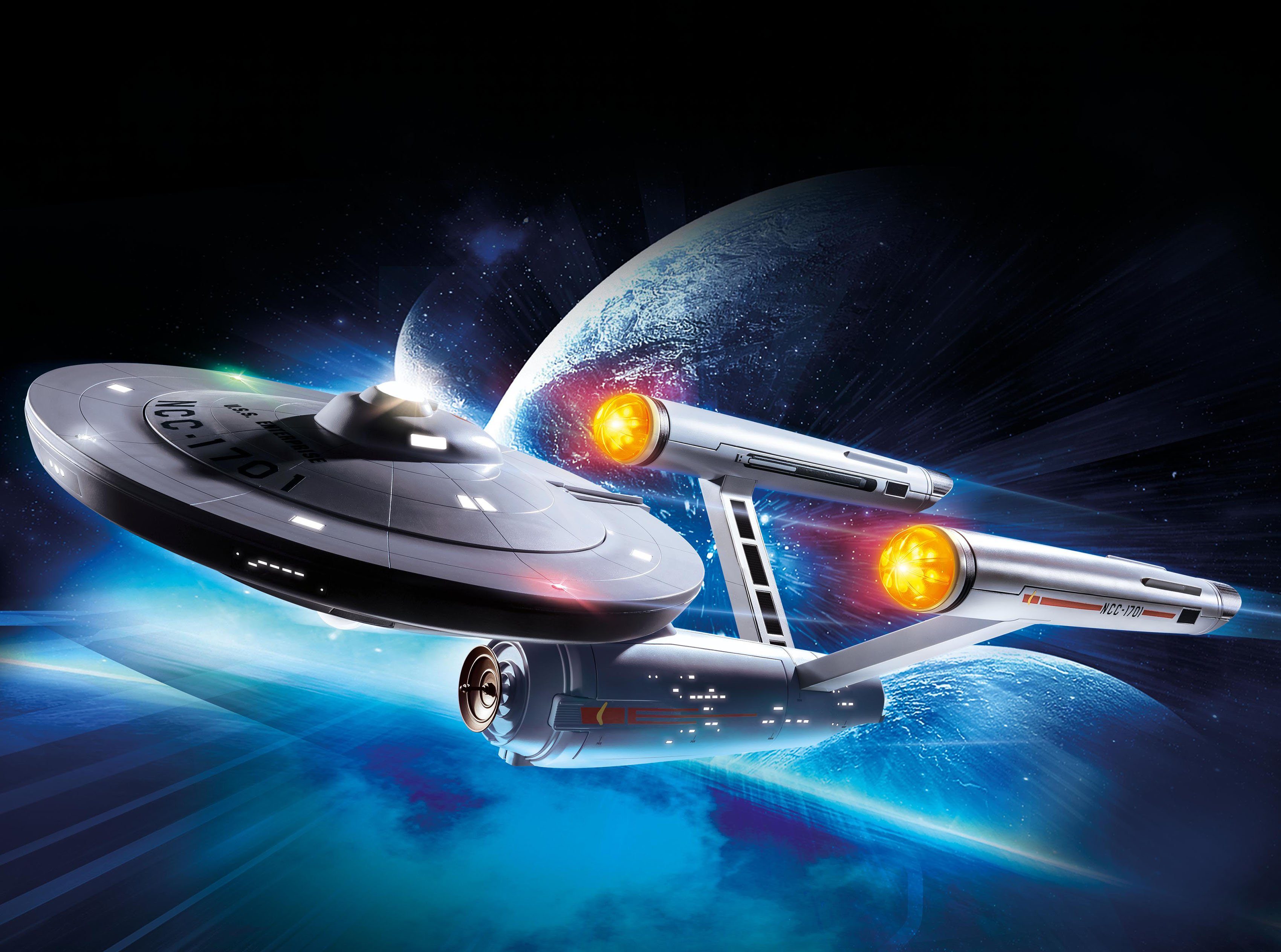 Europe Konstruktions-Spielset (150 (70548), Trek Playmobil® - Enterprise in U.S.S. NCC-1701 Made Star St),
