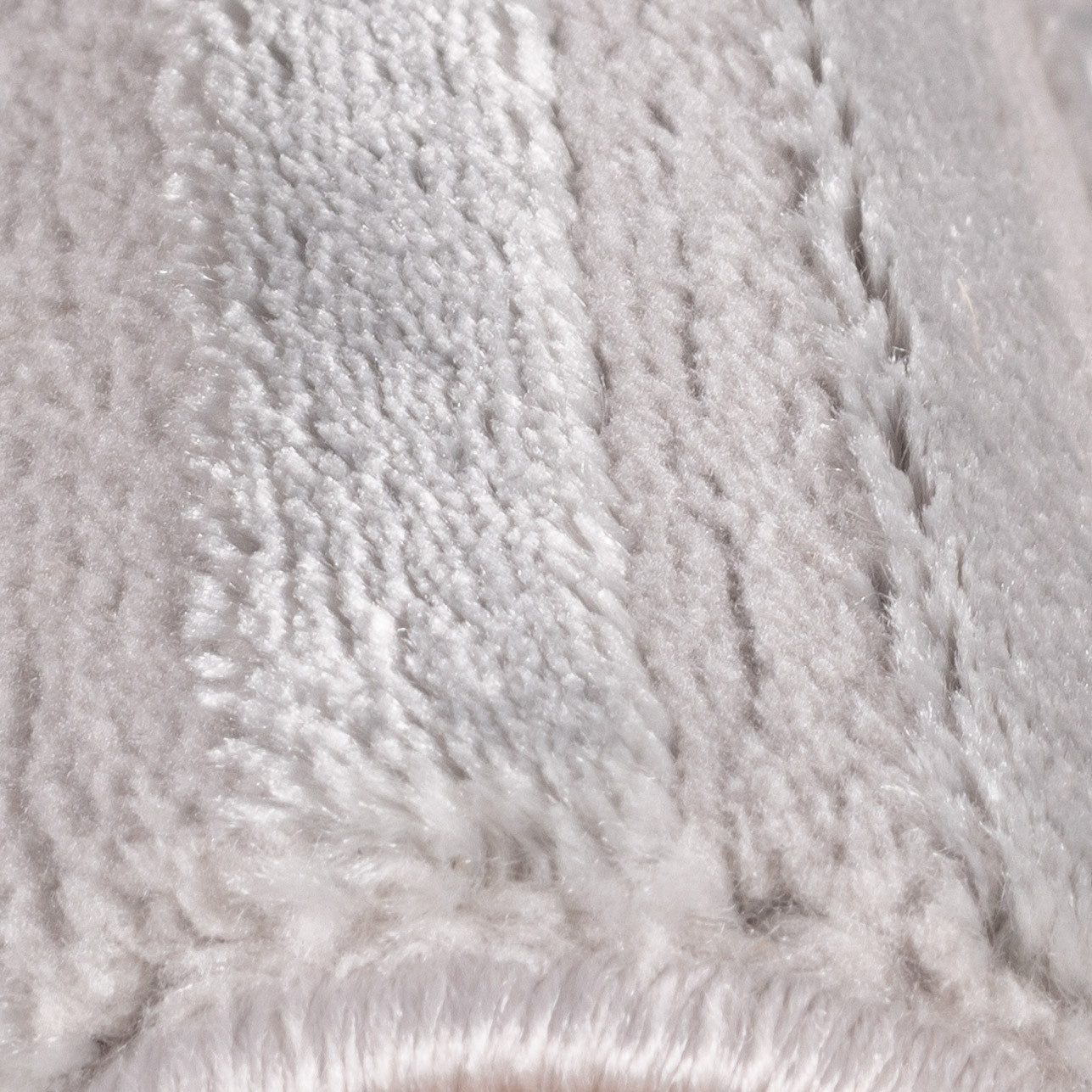 KADIMA DESIGN Teppich ILLER Wohnzimmer Schlafzimmer Waschbar Wohnzimmerteppich Esszimmer, Läufer, Höhe: 14 mm, Silber, 80x150 cm, Strapazierfähig Fußbodenheizun – Bild 5 von 5