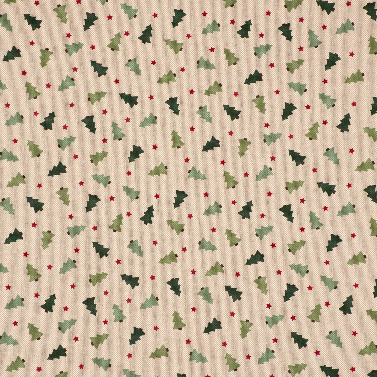 SCHÖNER LEBEN. Tischdecke Tischdecke XMAS Tree Weihnachtsbaum natur div. Größen SCHÖNER LEBEN., handmade