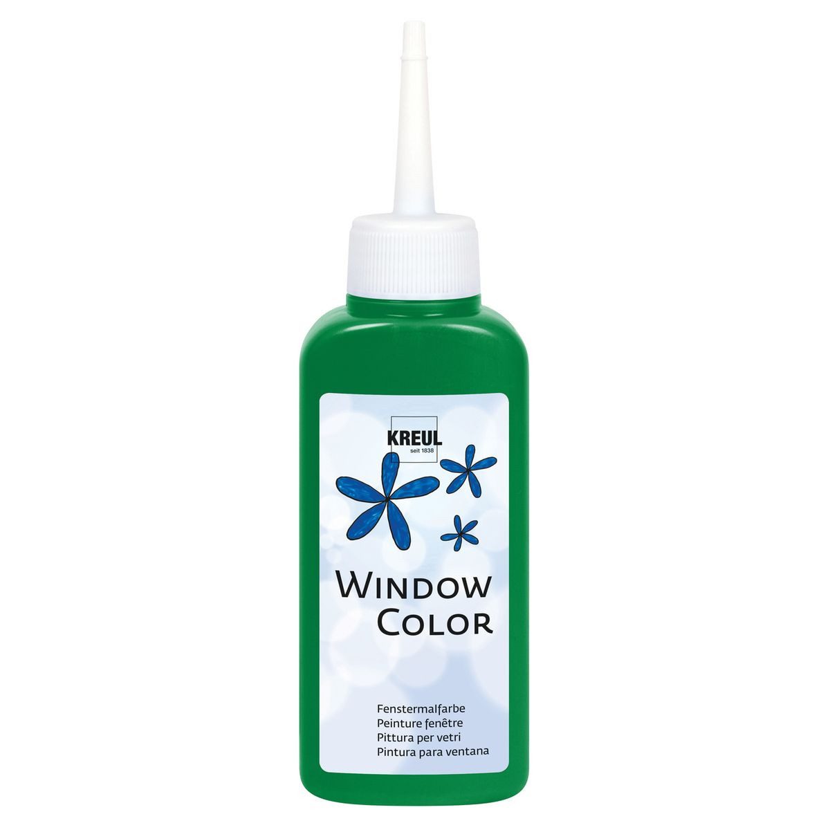 Wasserfarbe KREUL Window Color hellgrün 80ml Flasche