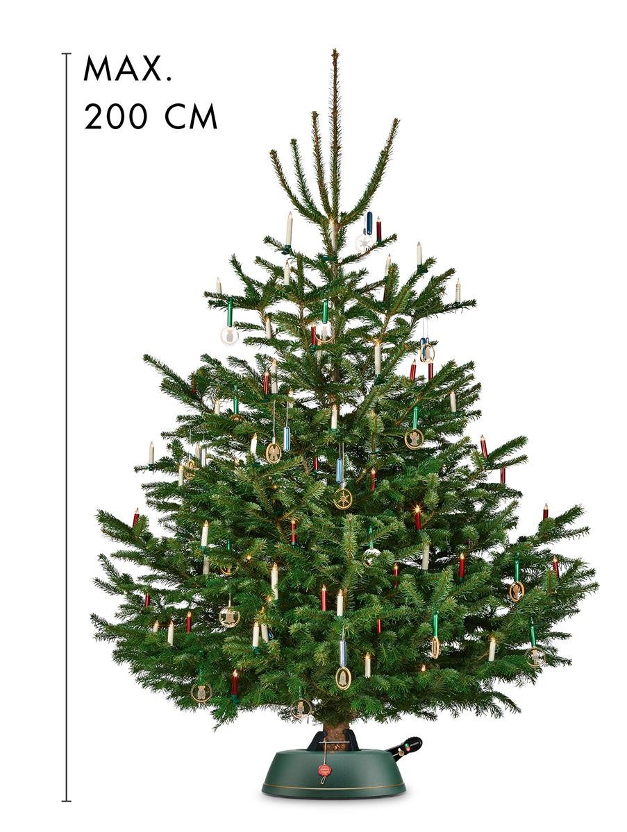 Krinner Christbaumständer KRINNER Basic S (1-tlg), Original-Rundum-Einseil-Technik