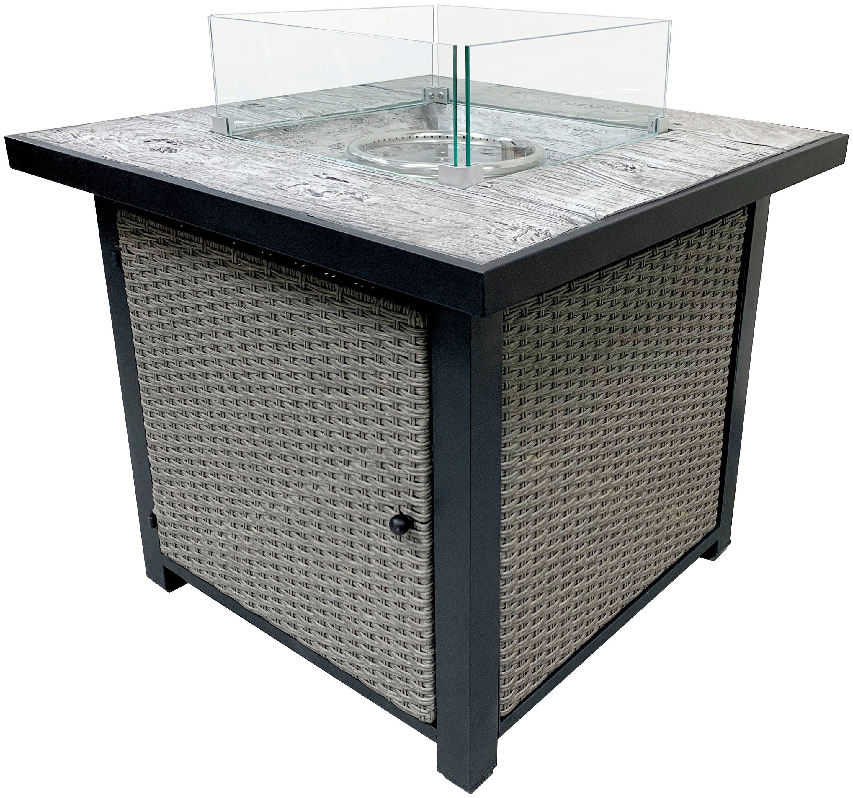 Tepro Feuerstelle Medfield, Gasfeuerstelle, BxLxH: 76,5x76,5x65,5 cm