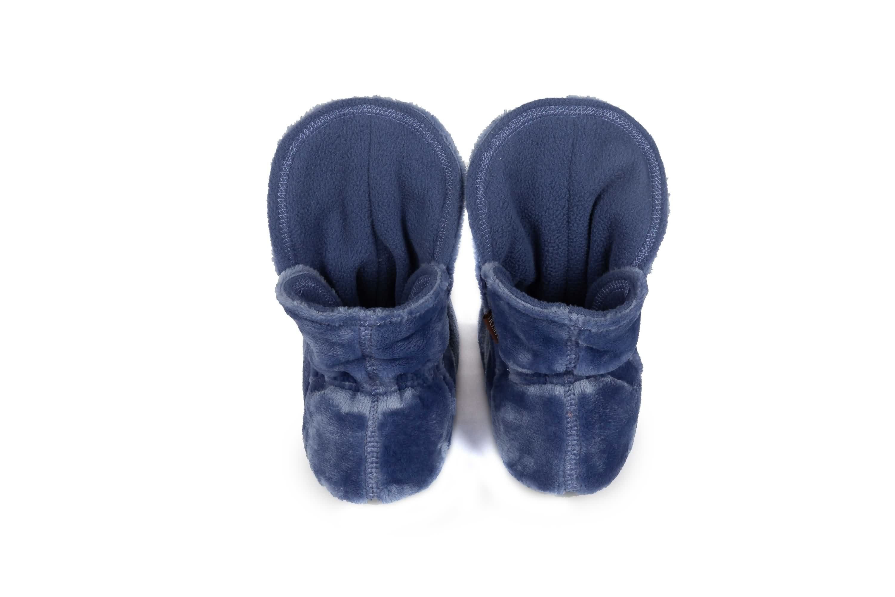 RAIKOU Klassische Hausschuhe Damen Herren rutschfester Sohle Hüttenschuhe Hausschuh (Set) flauschig – Bild 3 von 5