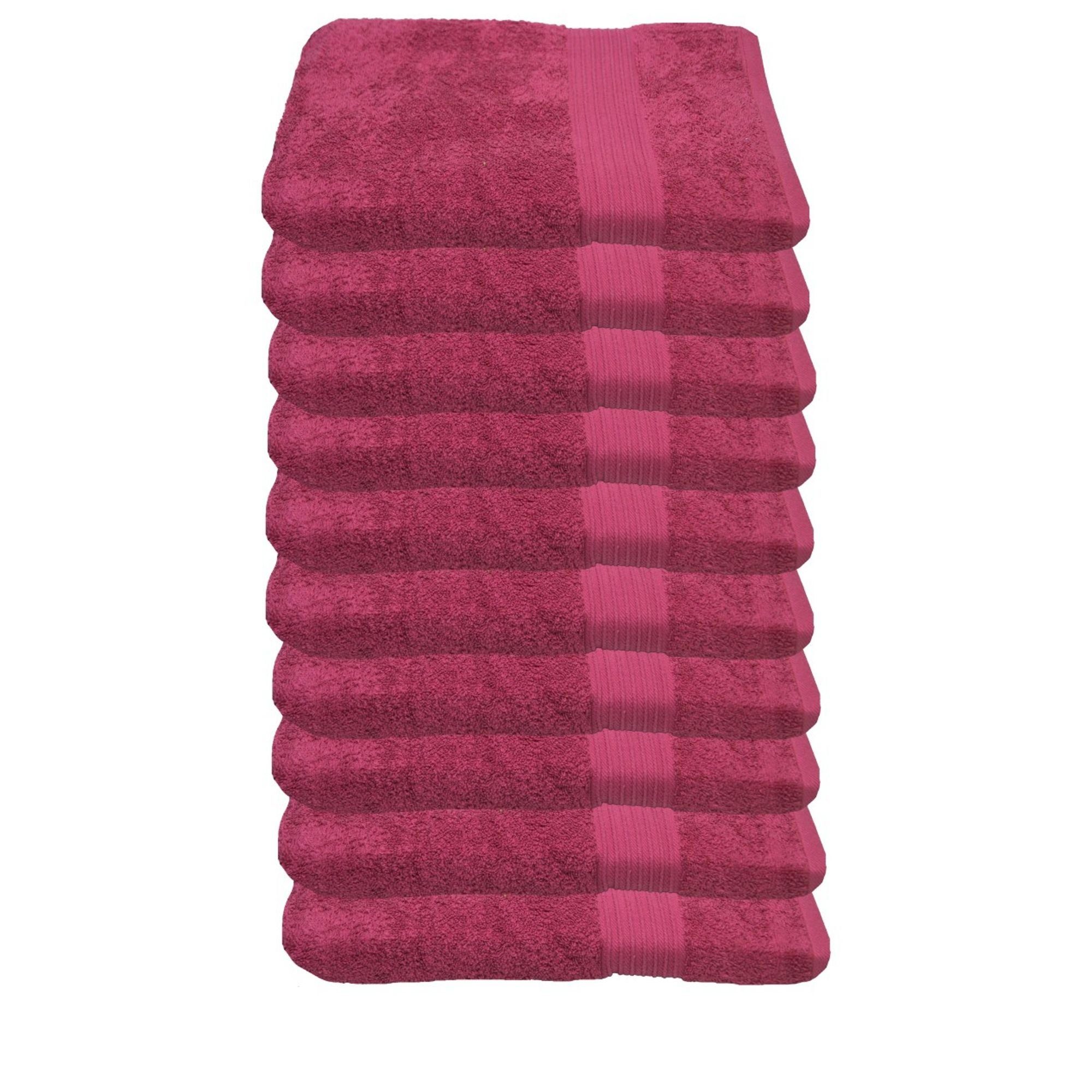 Julie Julsen Gästehandtücher 10-Gästehandtücher-Pink-Gästetuch 30 x günstig online kaufen