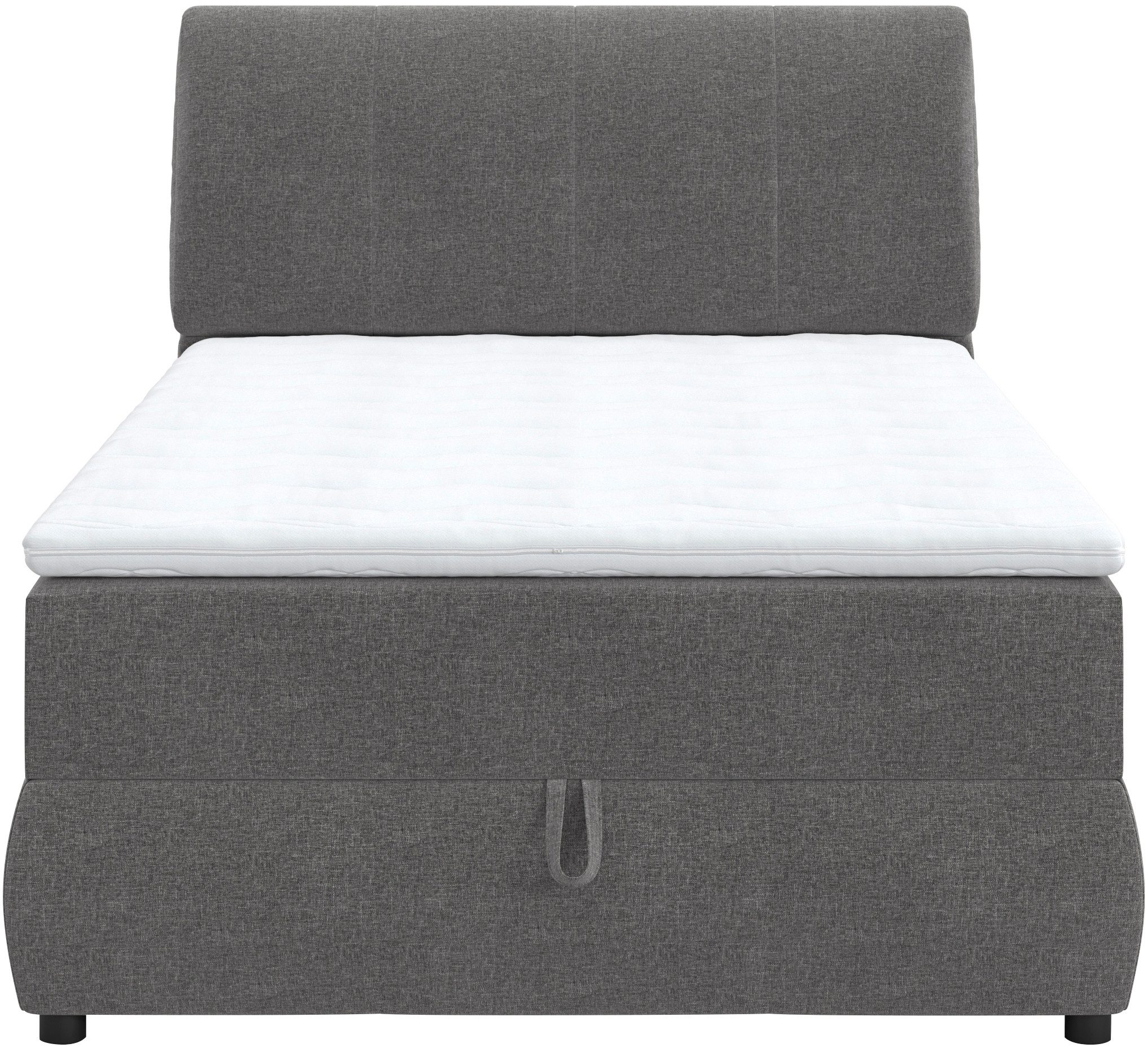 COTTA Boxbett Cooper, inkl. Topper, Bettkasten und verstellbarem Kopfteil